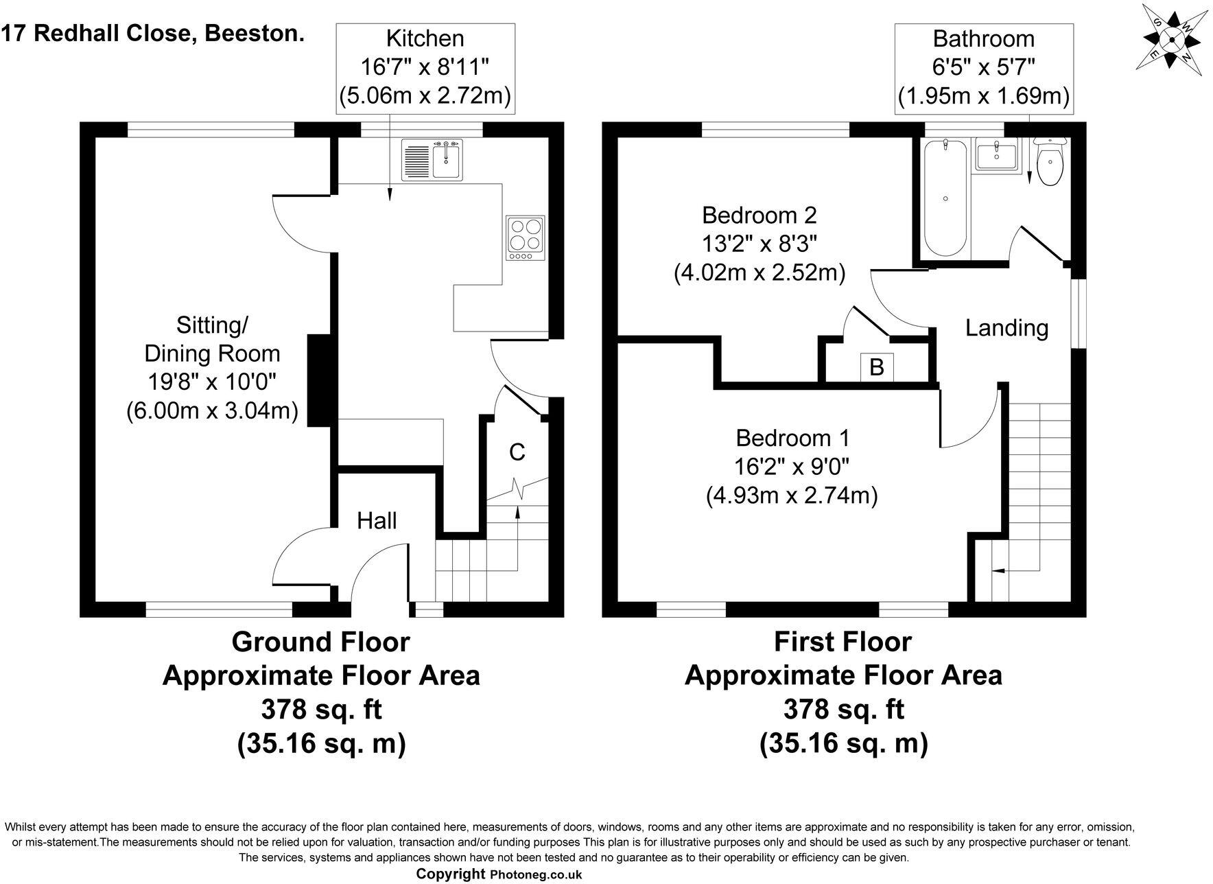Redhall Close, Leeds, LS11 floorplan