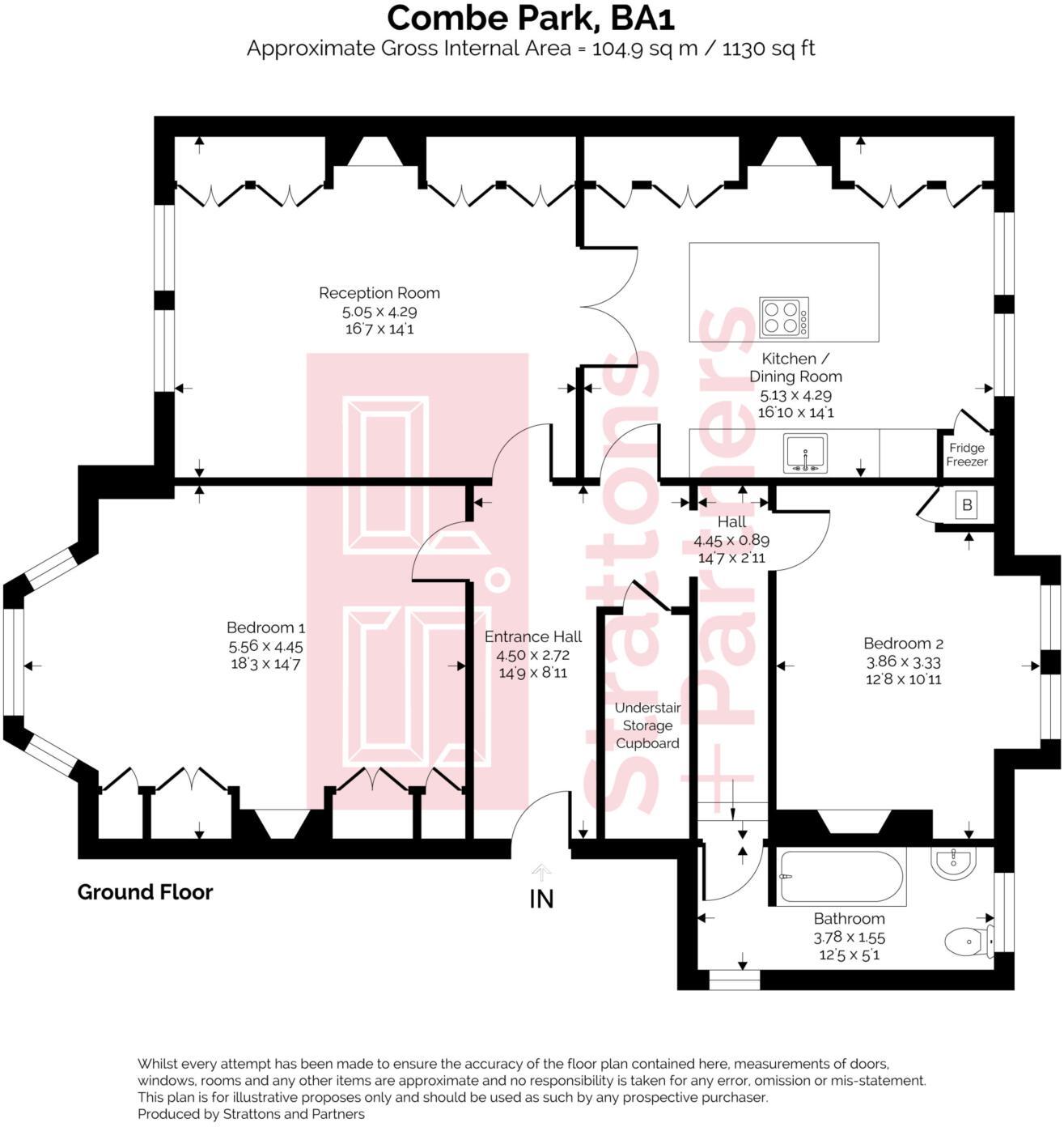 Combe Park, Bath floorplan