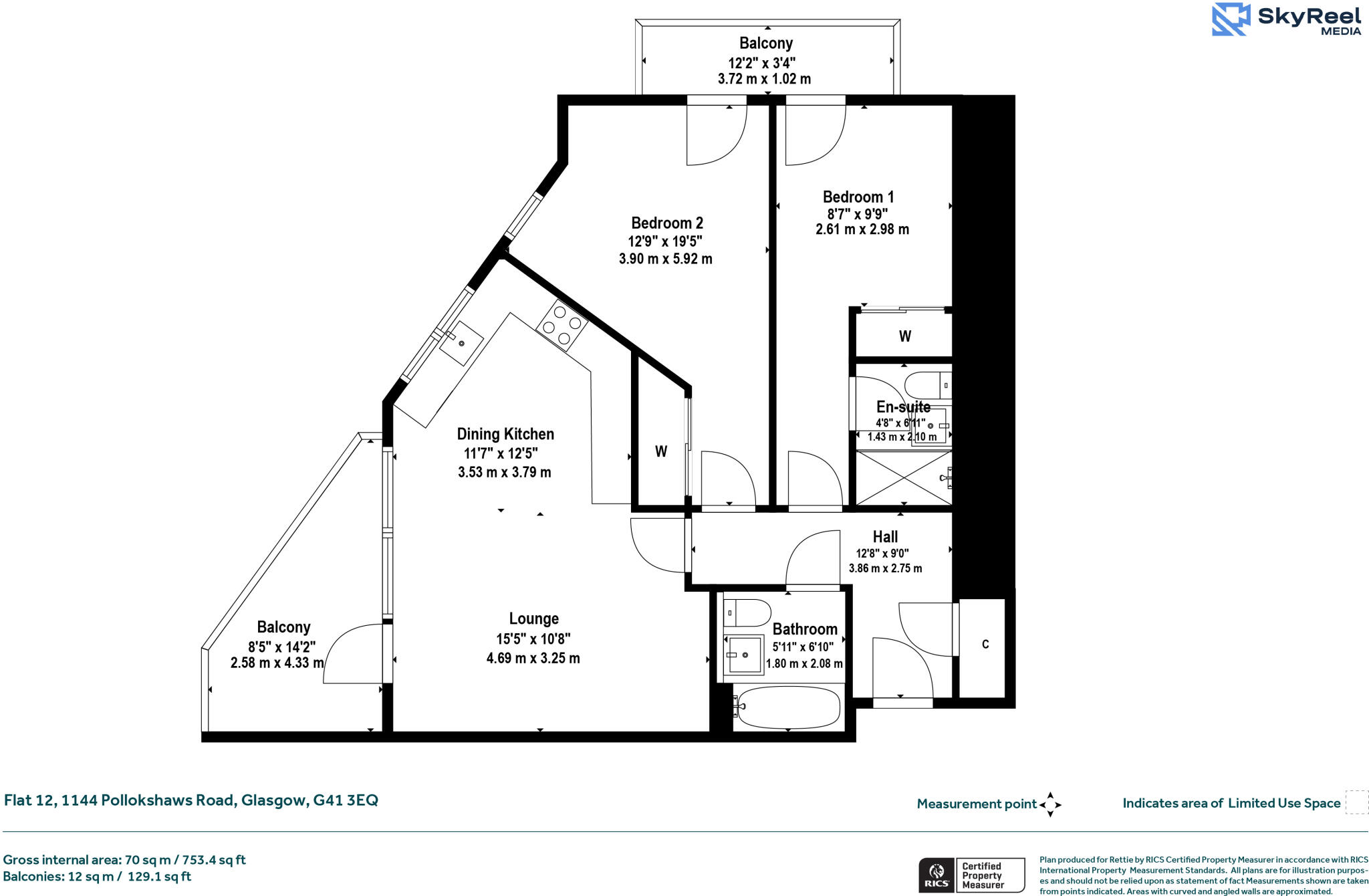 Pollokshaws Road, Shawlands, Glasgow floorplan