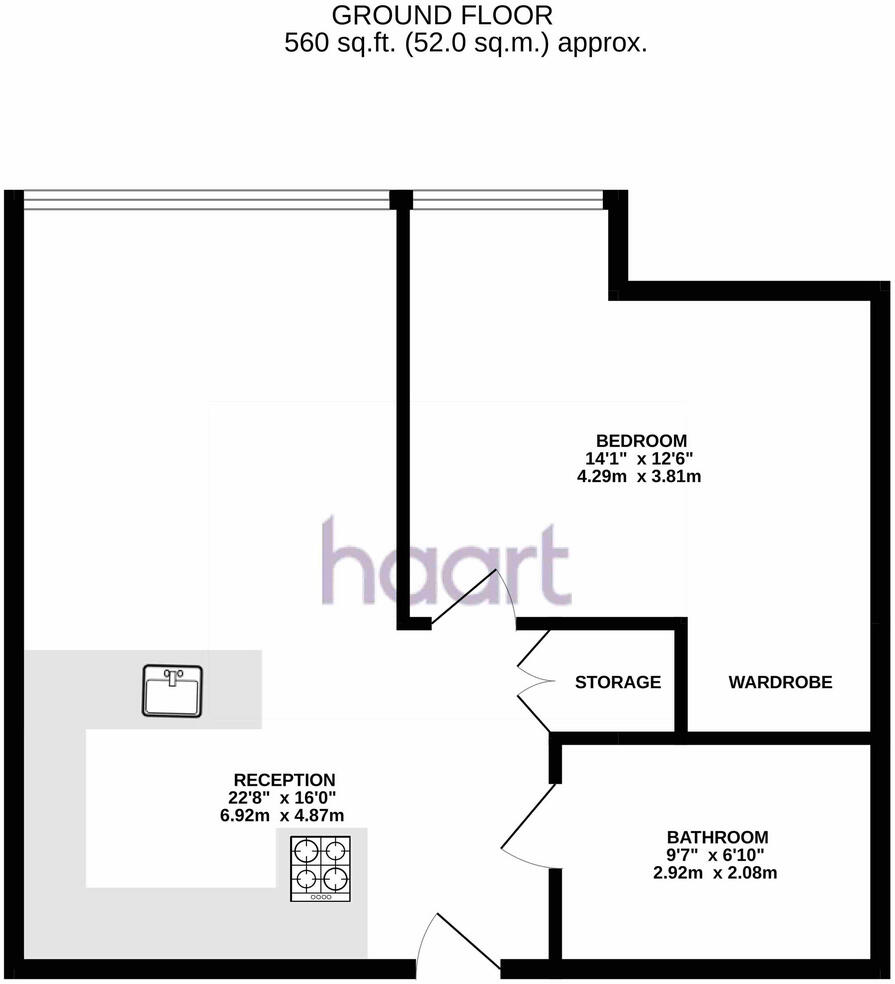 St Pauls Street, Leeds floorplan
