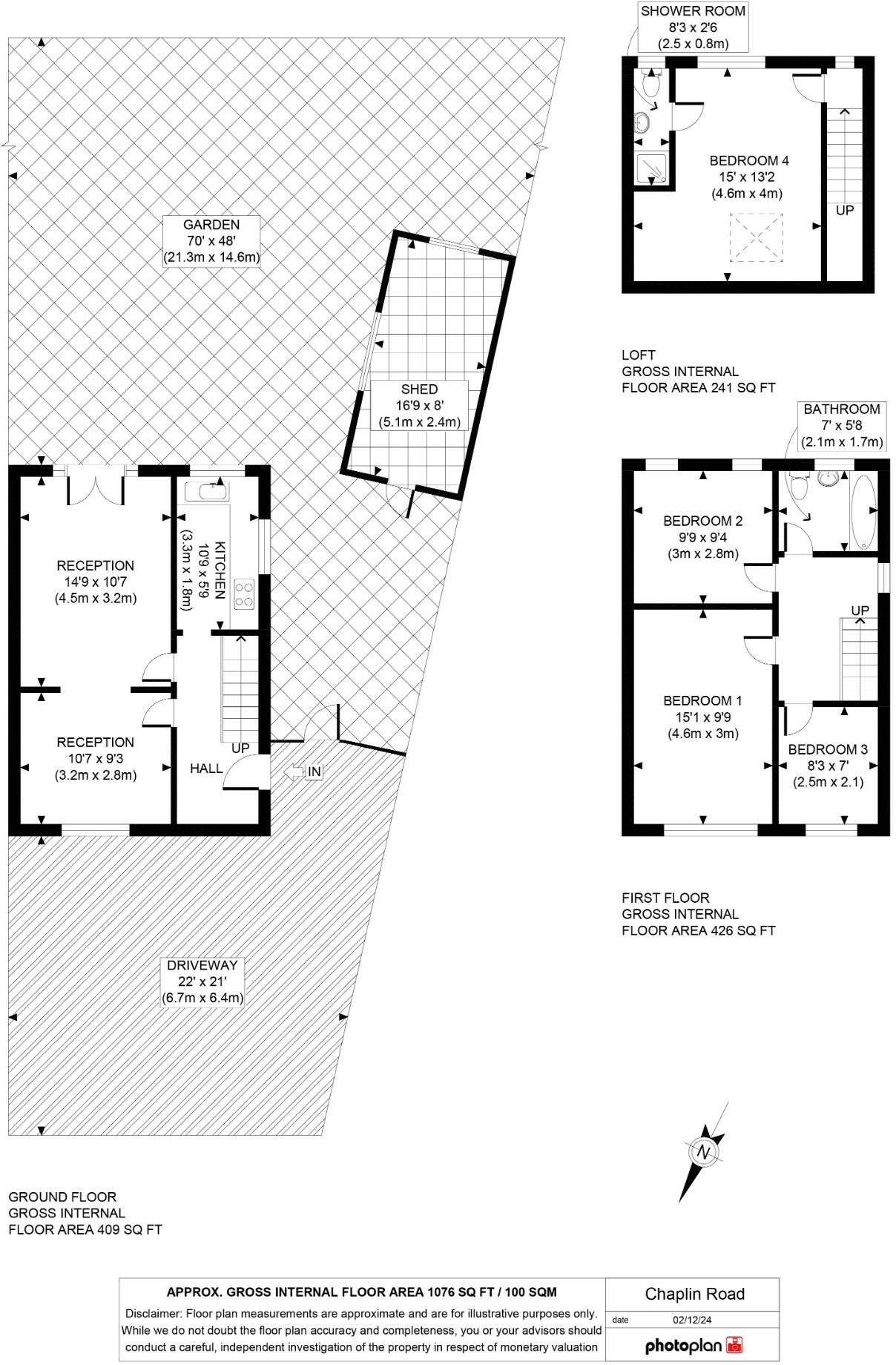 Chaplin Road, Dagenham floorplan