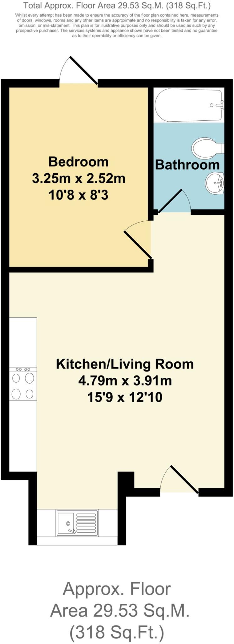 Crown Street floorplan