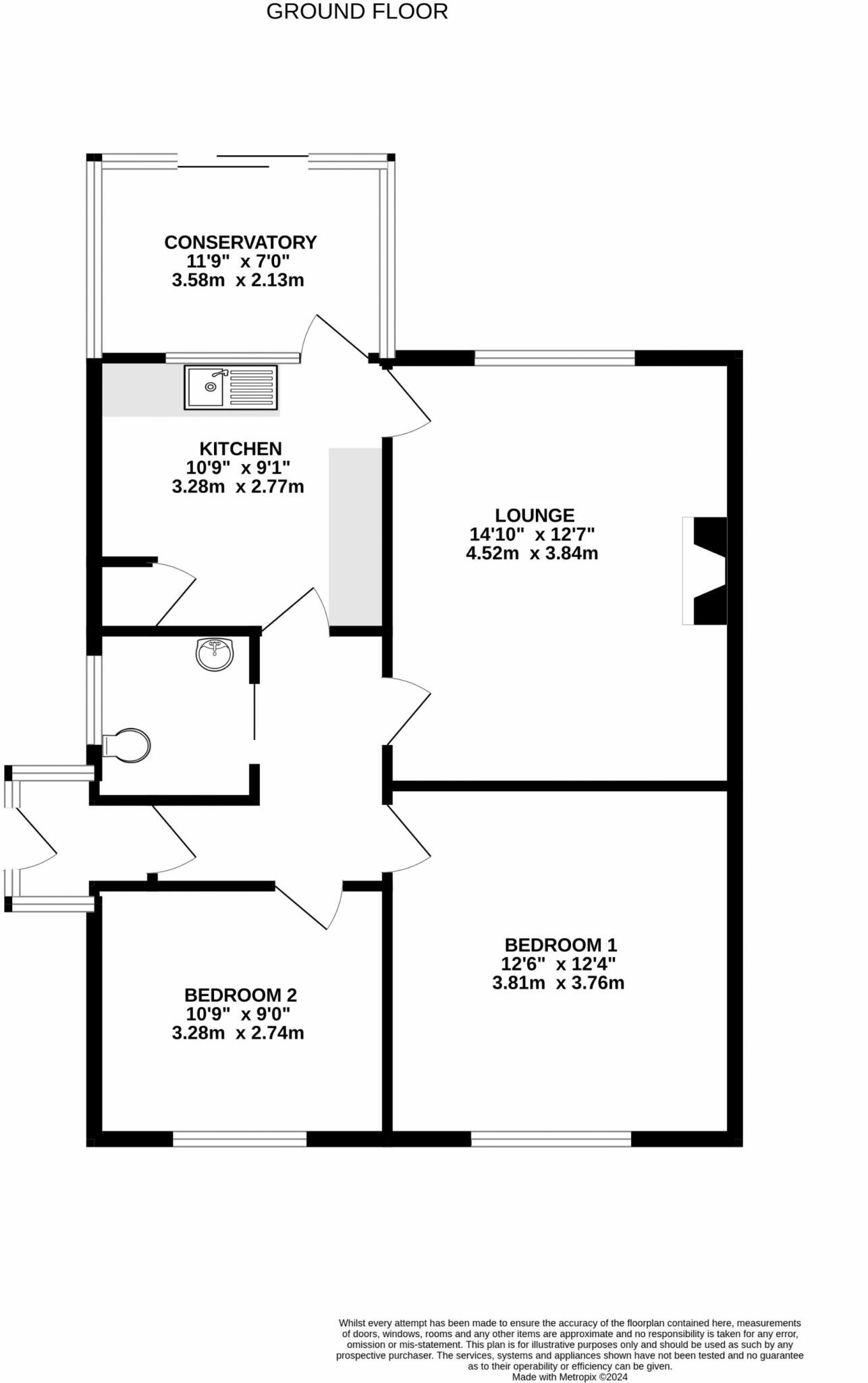 Sycamore Way, Kirby Cross floorplan