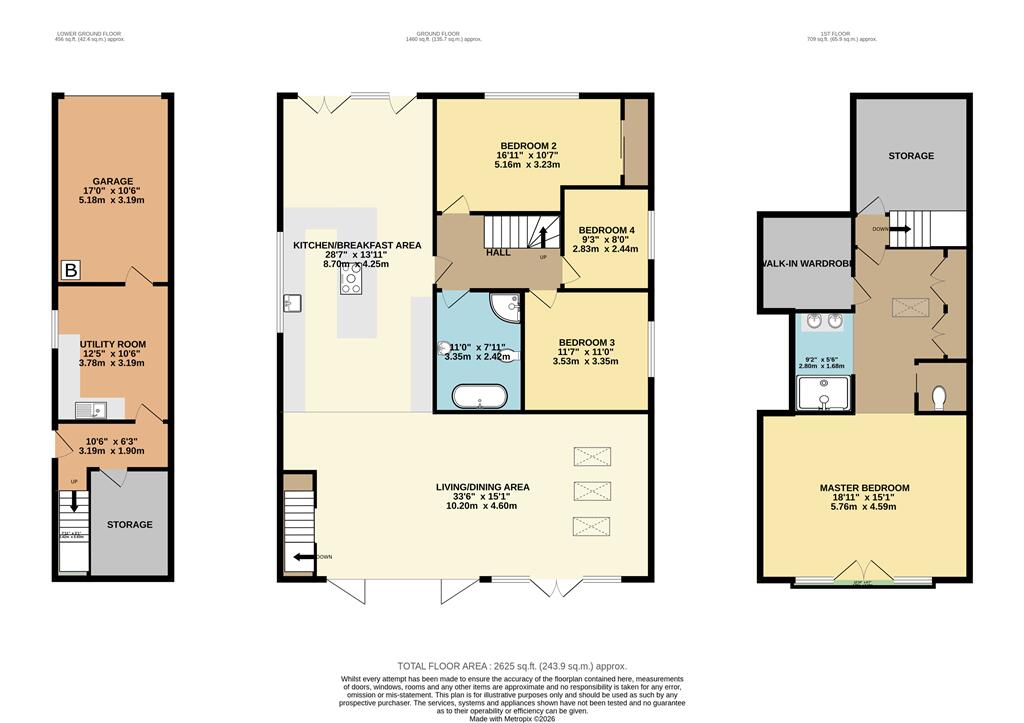 10 Manorside, Dersingham, Kings Lynn PE31 6LE floorplan