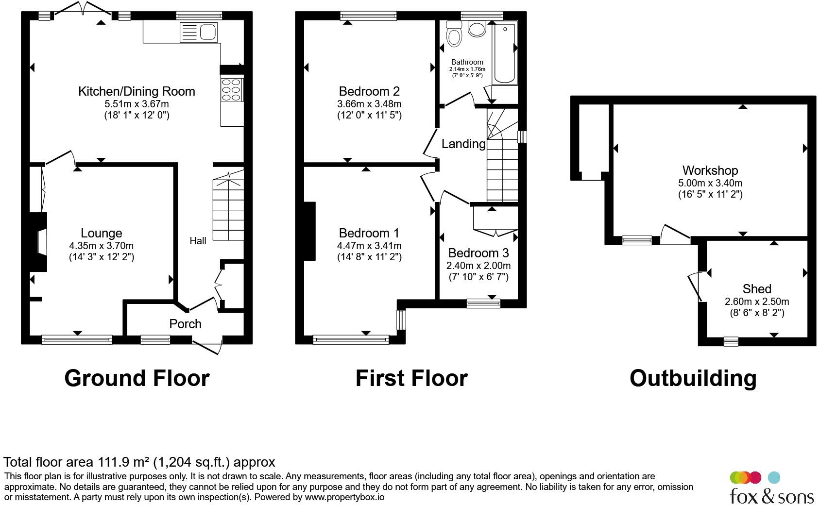 North Farm Road, Lancing floorplan