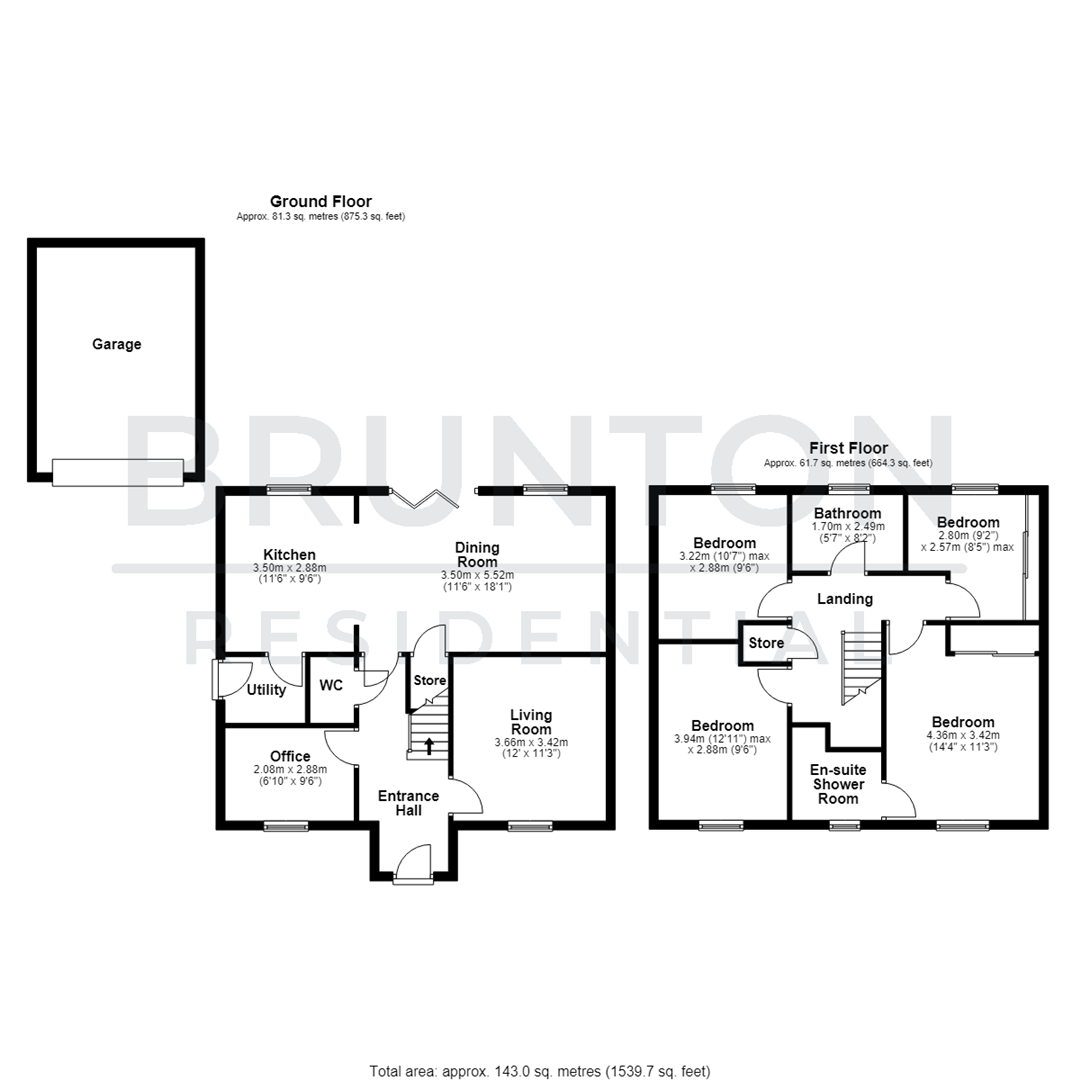 Earls Grove, Warkworth, Morpeth, NE65 floorplan