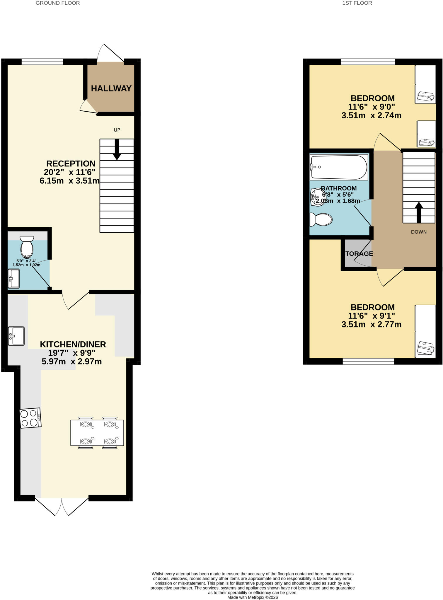 Juniper Way, Romford, RM3 floorplan