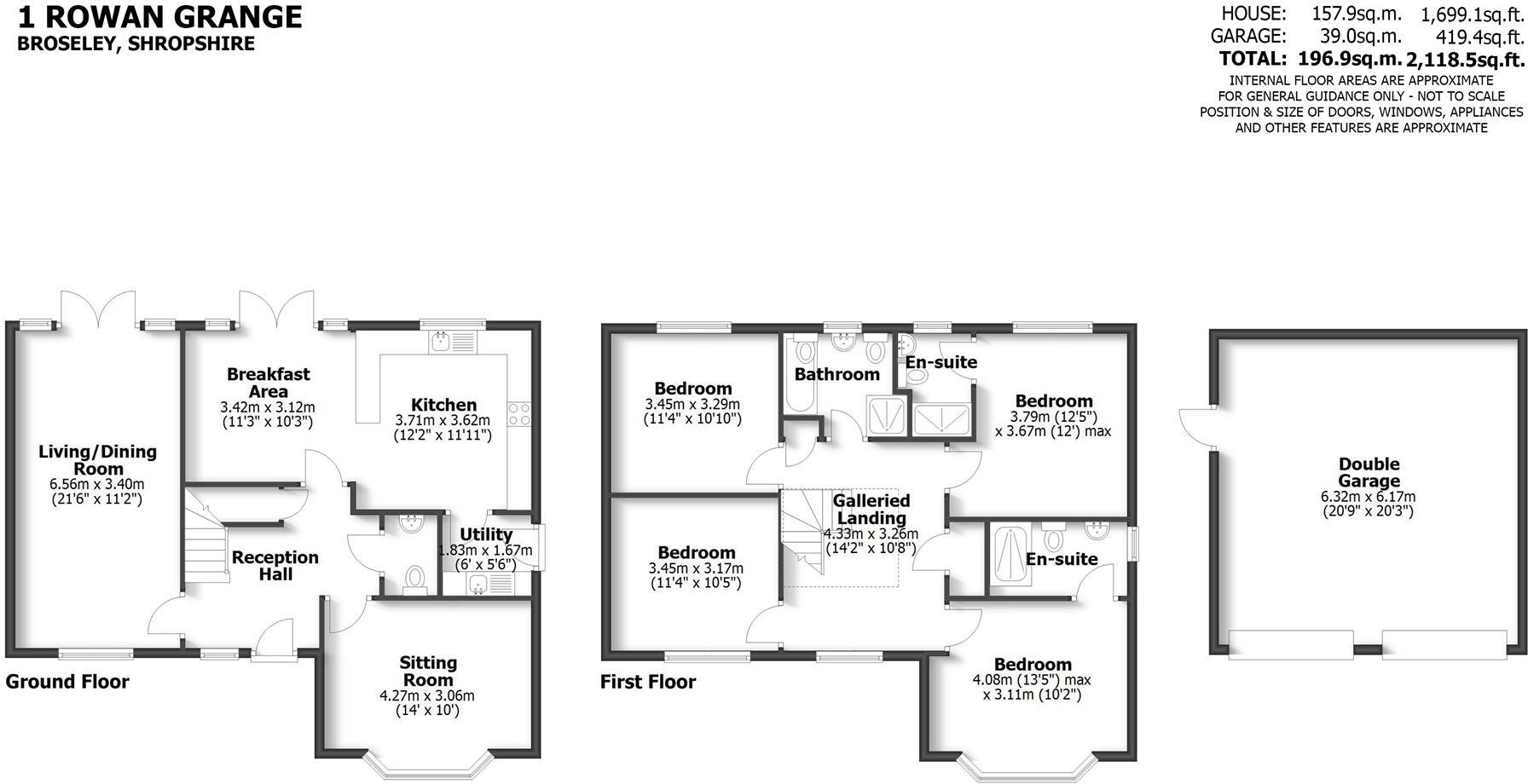 Beaumont, 1 Rowan Grange, Broseley floorplan