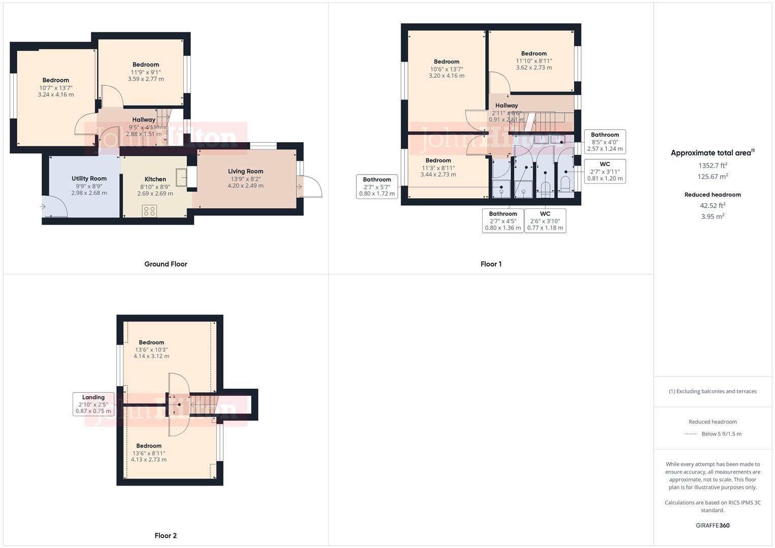 Albion Hill, Brighton floorplan