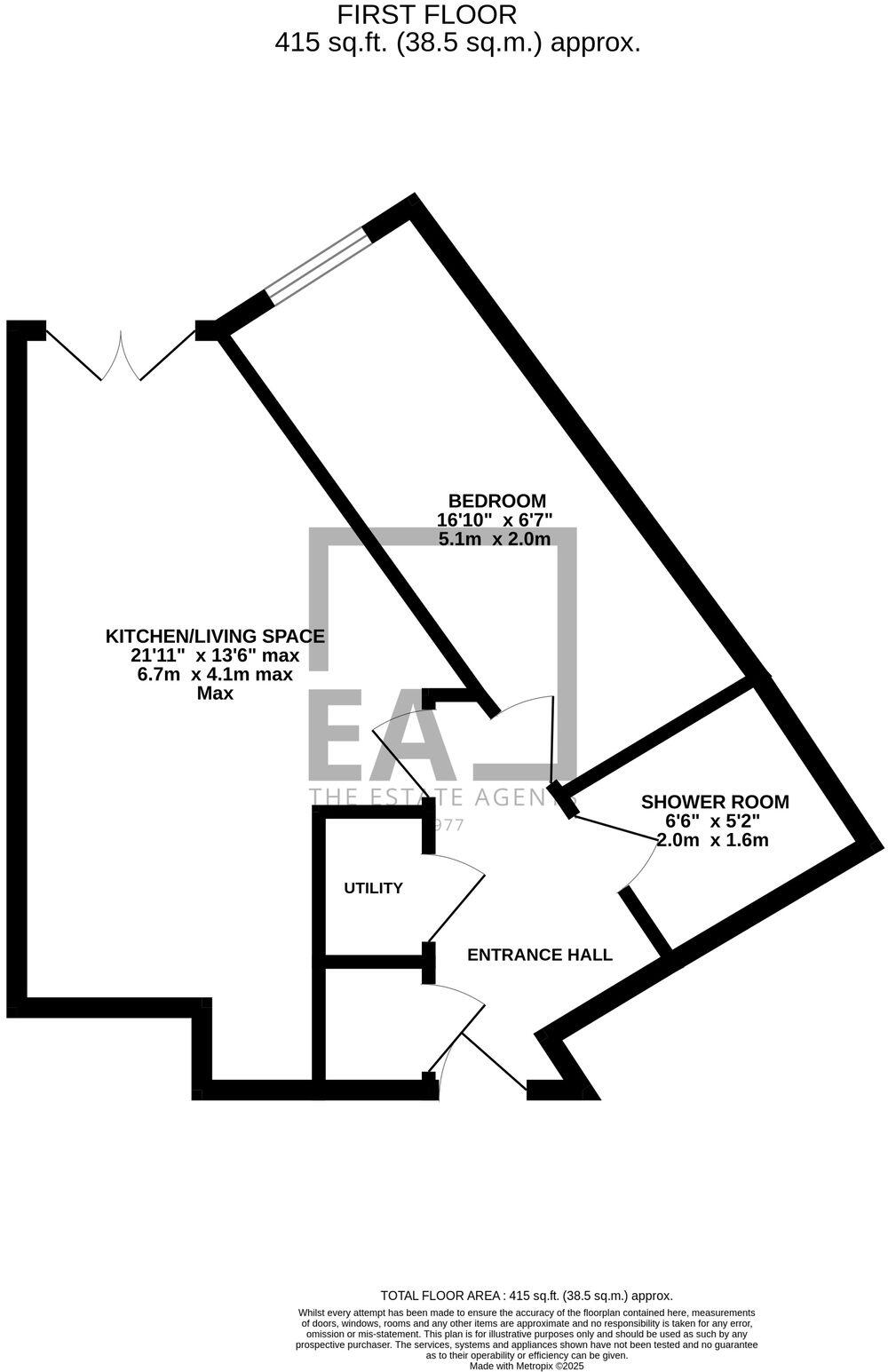 2 Dunster Street, Northampton, NN1 floorplan