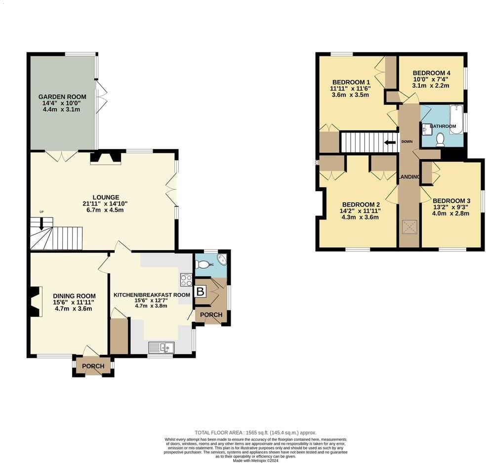 Church Road, Stanton Upon Hine Heath, Shrewsbury floorplan