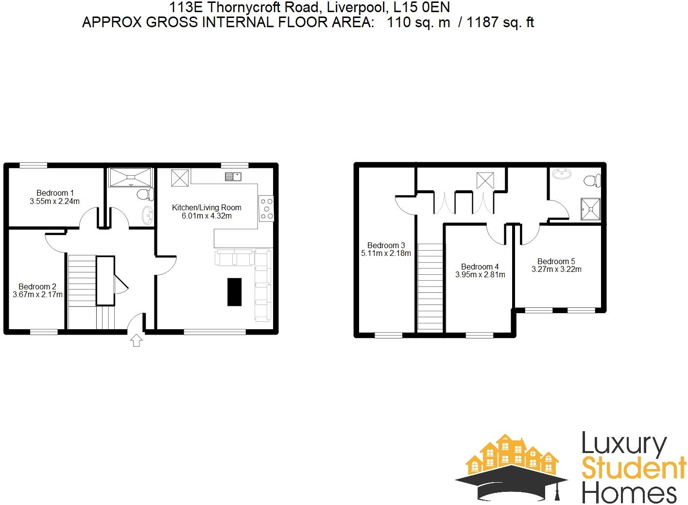 Thornycroft Road, Liverpool floorplan