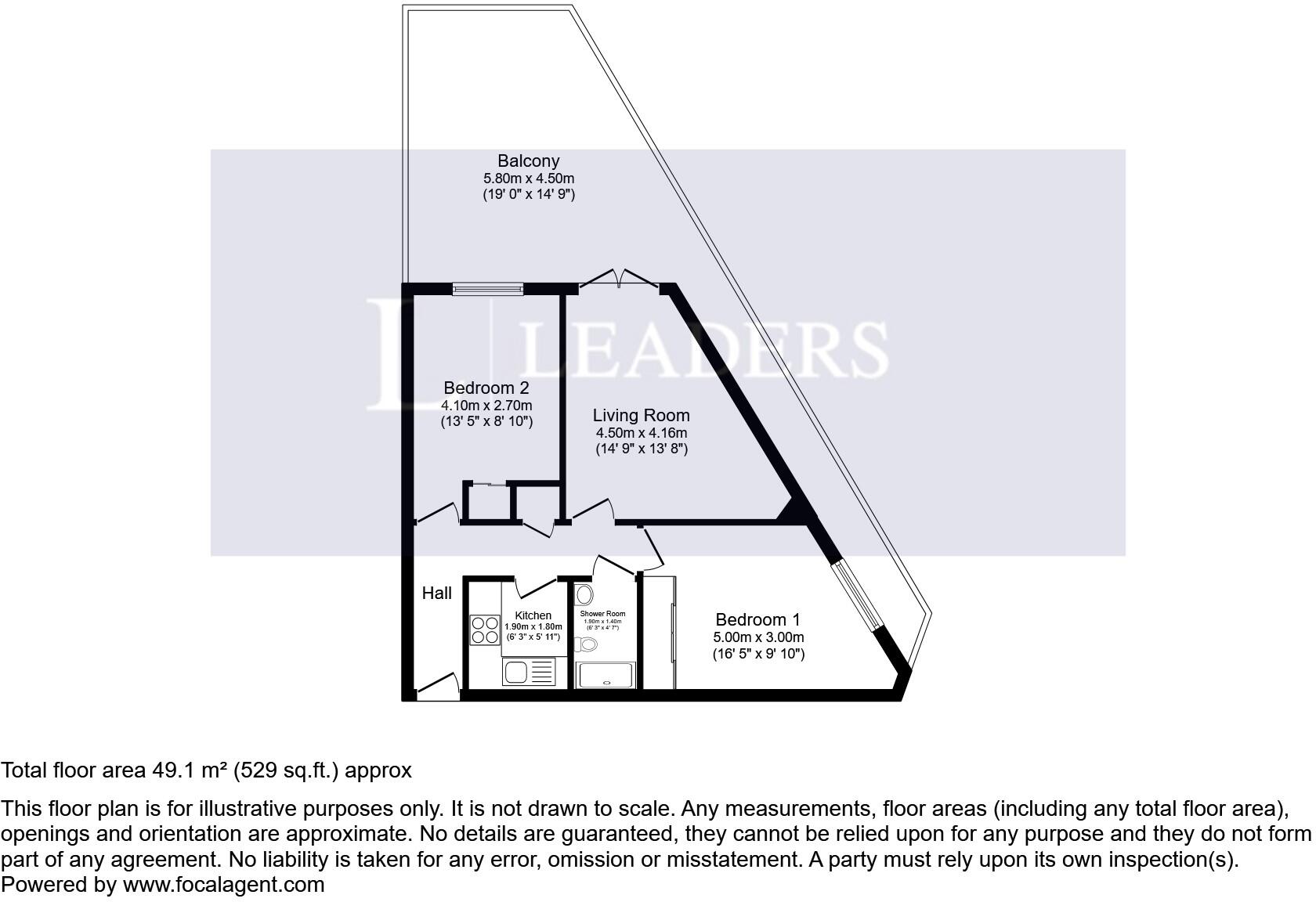 Kingsbury Road, Southampton, Hampshire floorplan