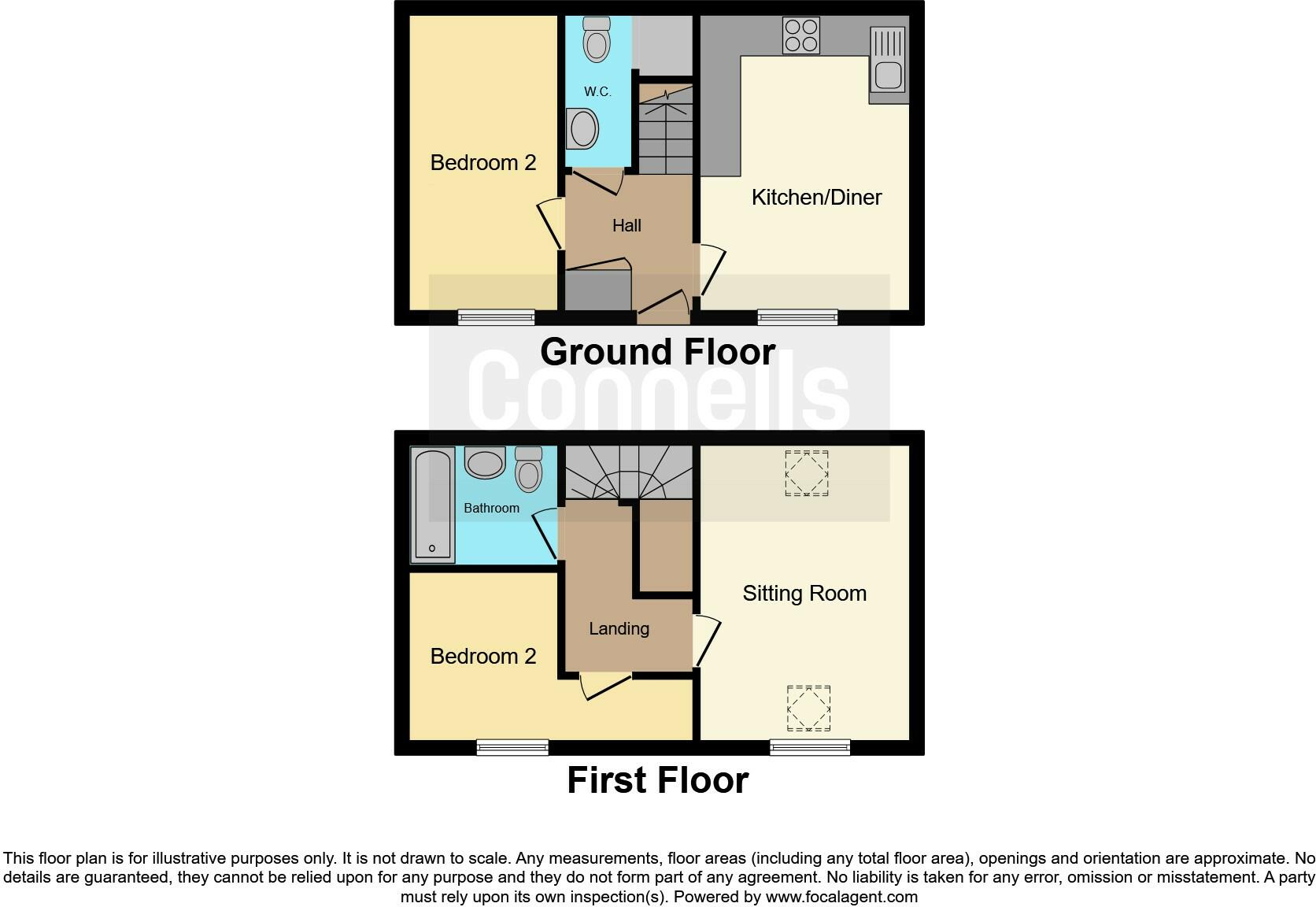 Walton Road, Wellesbourne, Warwick floorplan