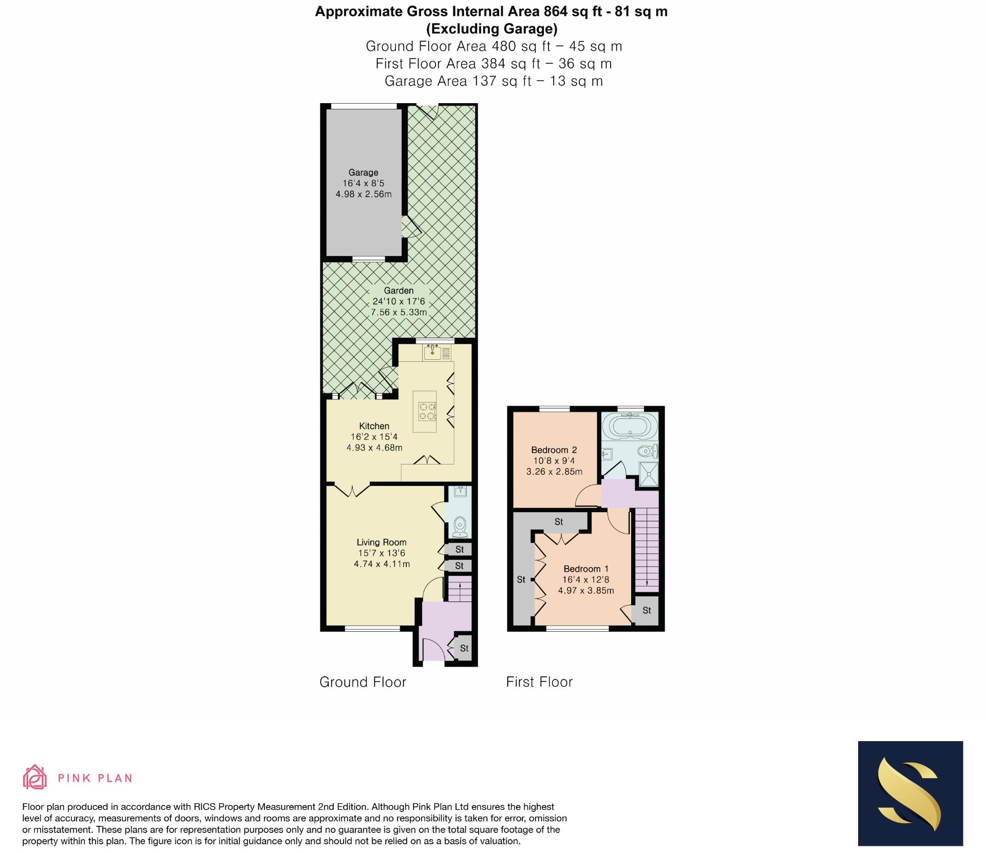 Oakwood Crescent, London, N21 floorplan