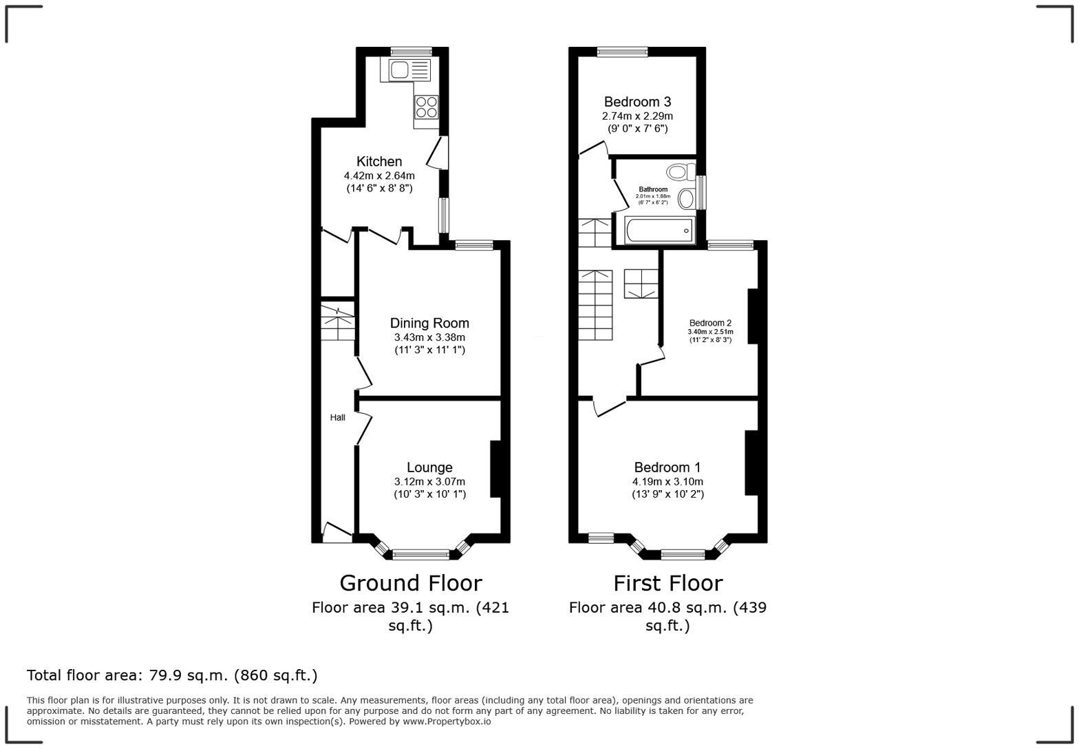 Arabella Street, Roath, Cardiff floorplan
