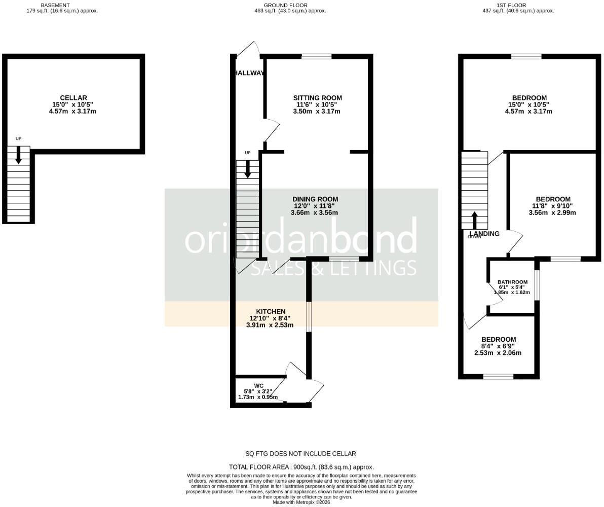 Louise Road, The Mounts, Northampton NN1 floorplan