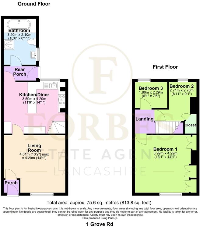 Grove Road, Walton-le-Dale, Preston, PR5 floorplan