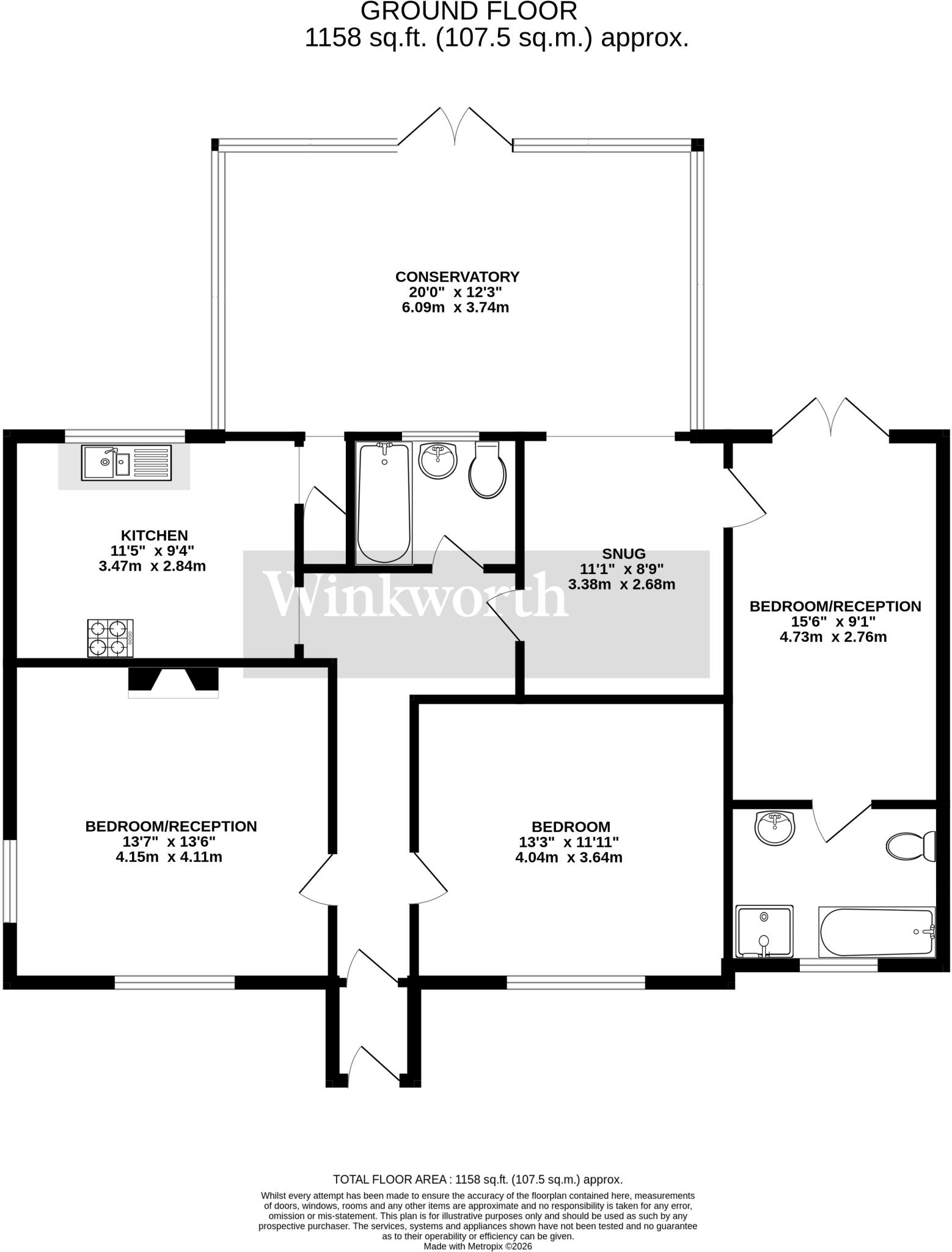Narrow Way, Wenhaston, Halesworth, Suffolk, IP19 floorplan