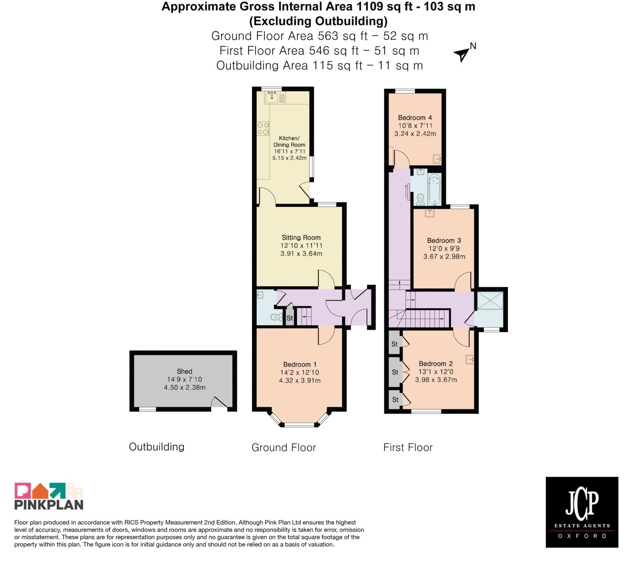 Divinity Road, East Oxford **Student Property 2027** floorplan