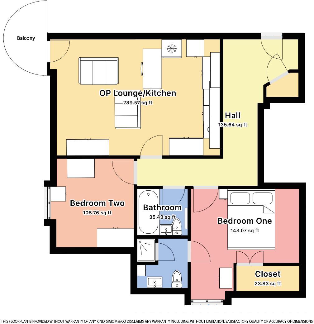 Christchurch Road, Bournemouth floorplan