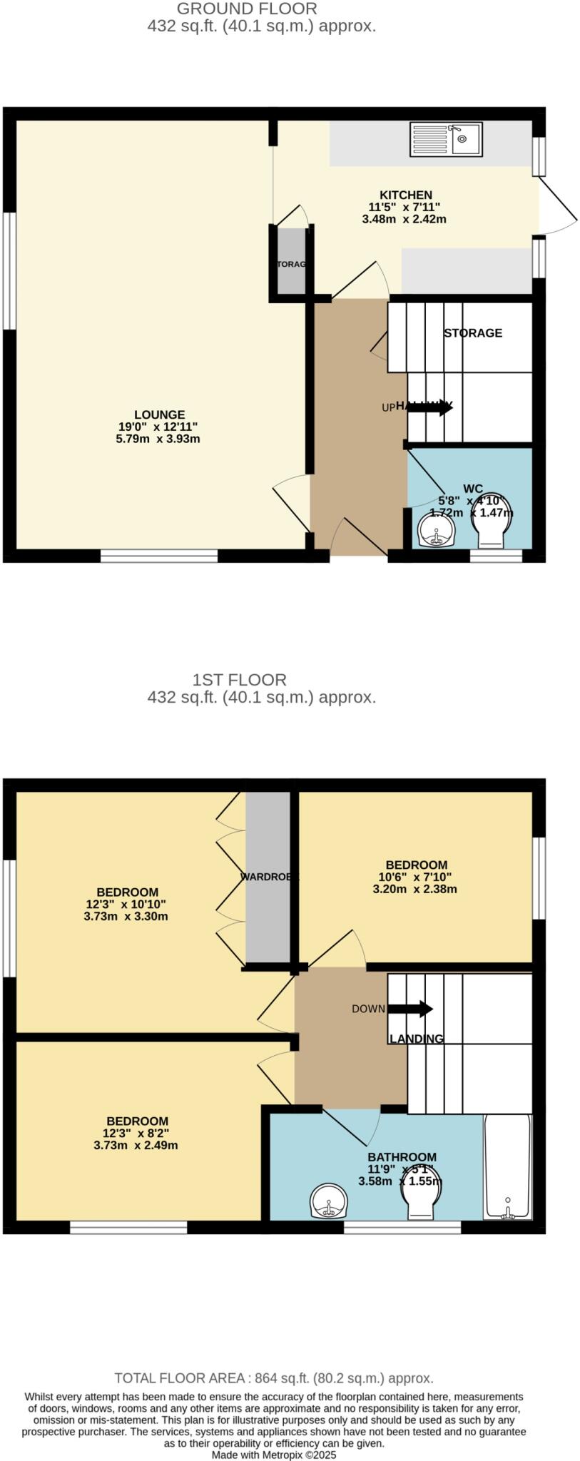 Manor View, Barton Mills, Suffolk, IP28 floorplan