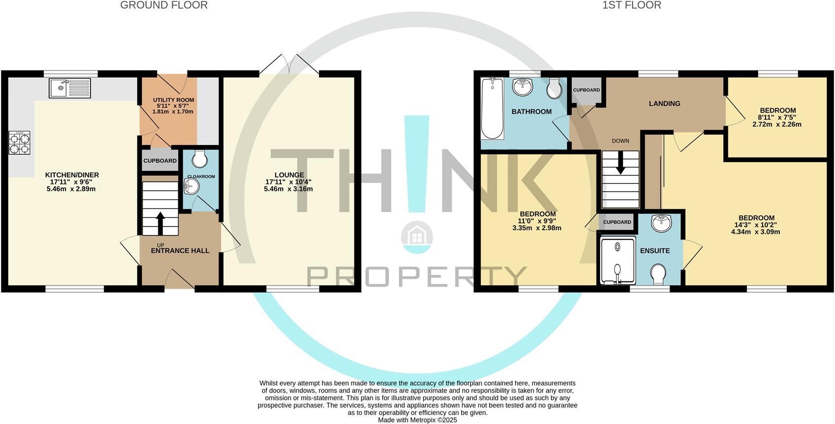 Rowan Crescent, Horsford, Norwich floorplan