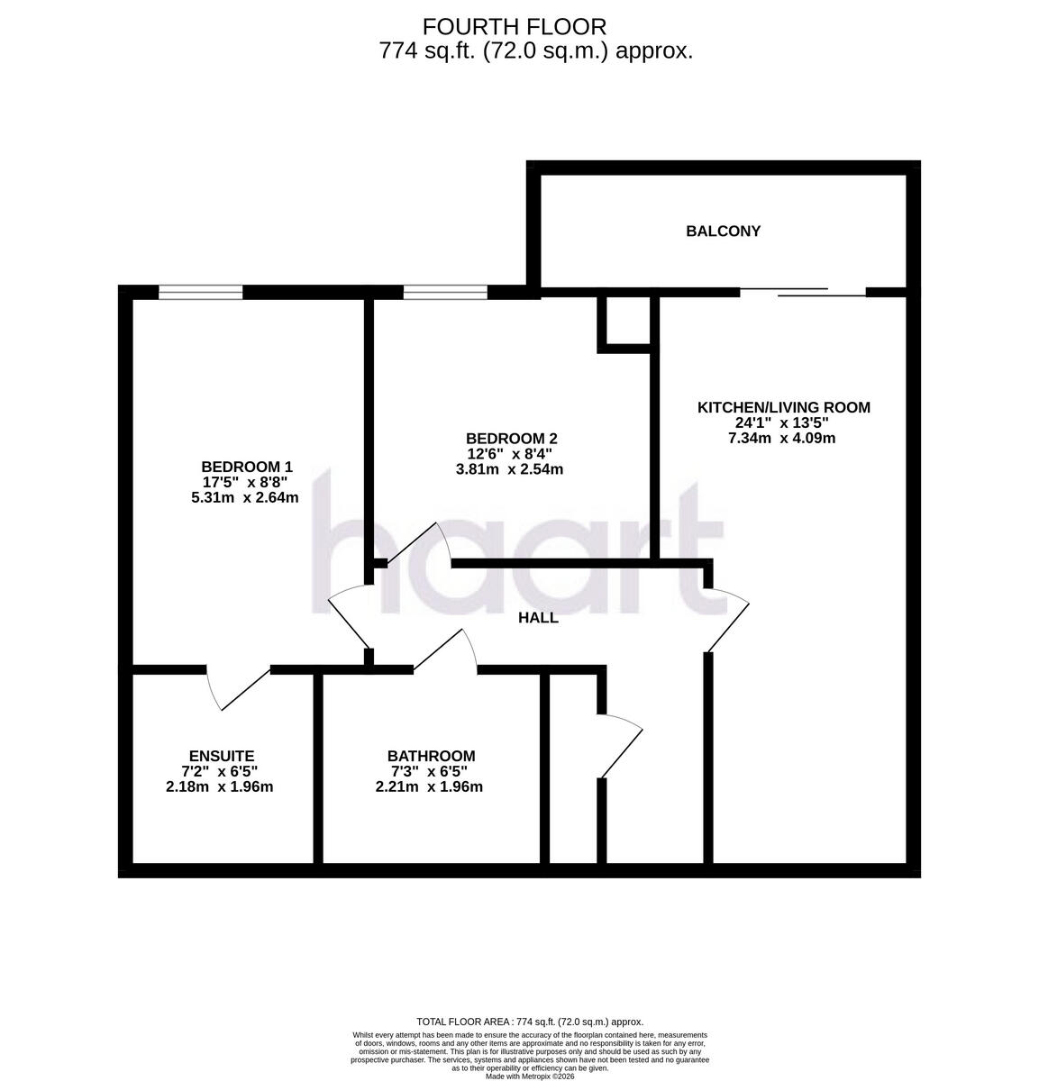 James Smith Court, Dartford floorplan