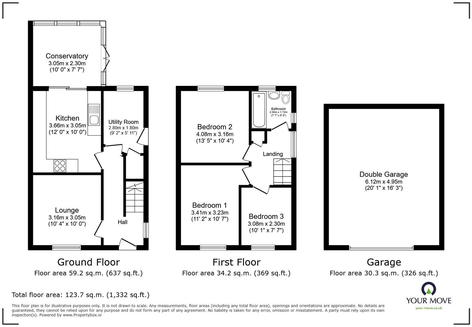 Forresters Road, Burbage, Hinckley, Leicestershire, LE10 floorplan