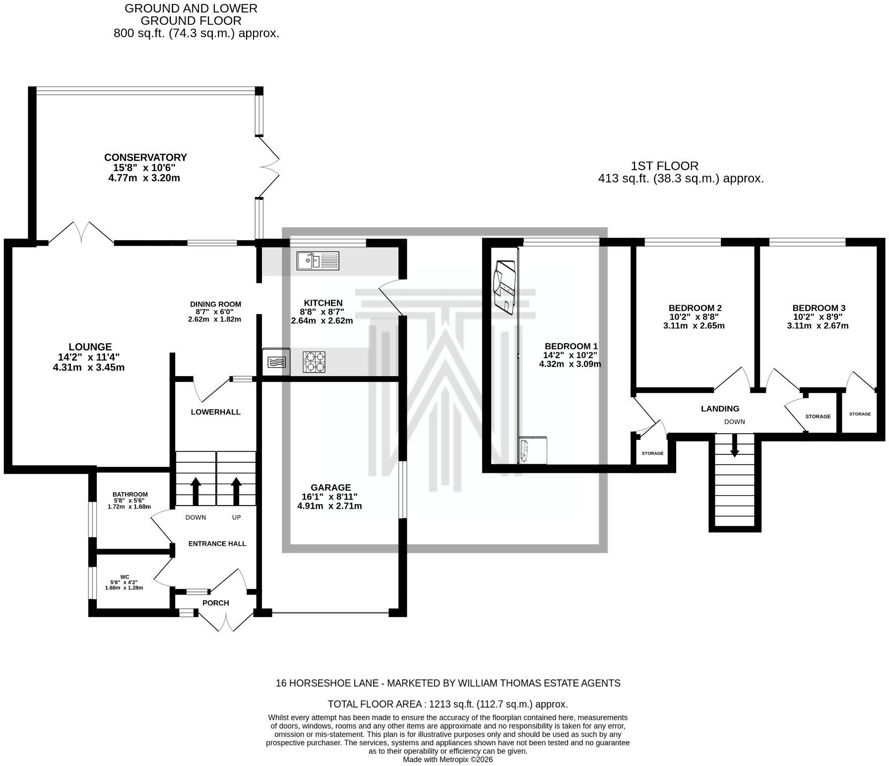 30 Horseshoe Lane, Bolton, BL7 9RR floorplan