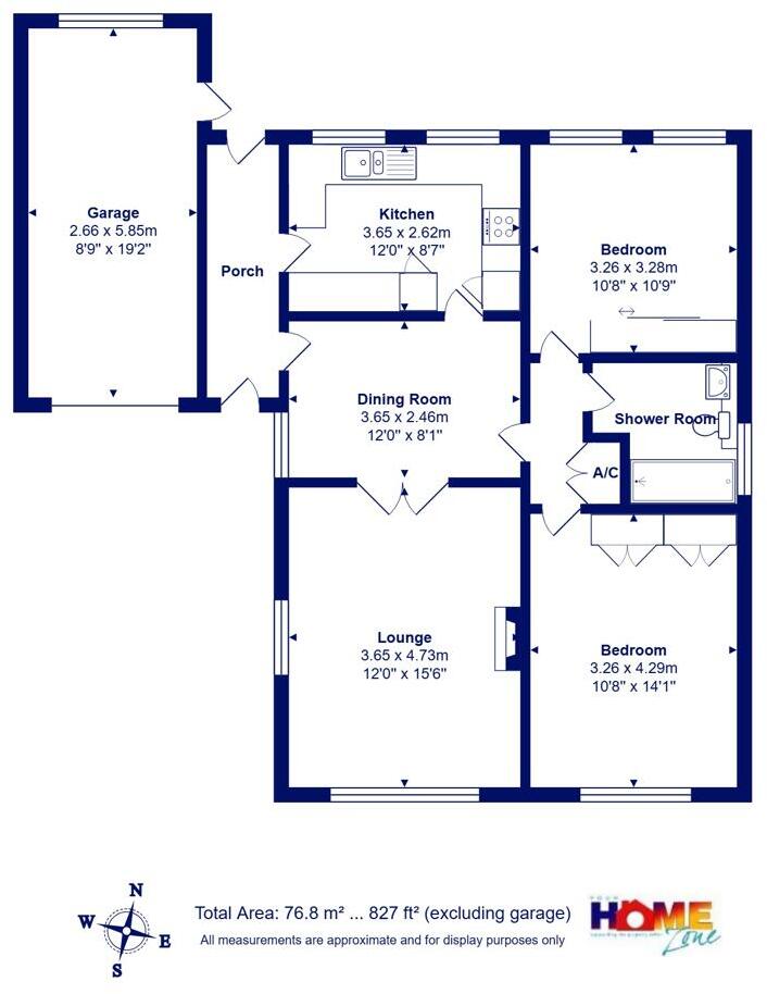 Poplar Close, Bransgore floorplan