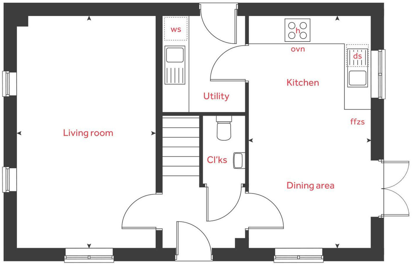 Linden Homes, 
Melton Road,
Edwalton,
NG12 floorplan