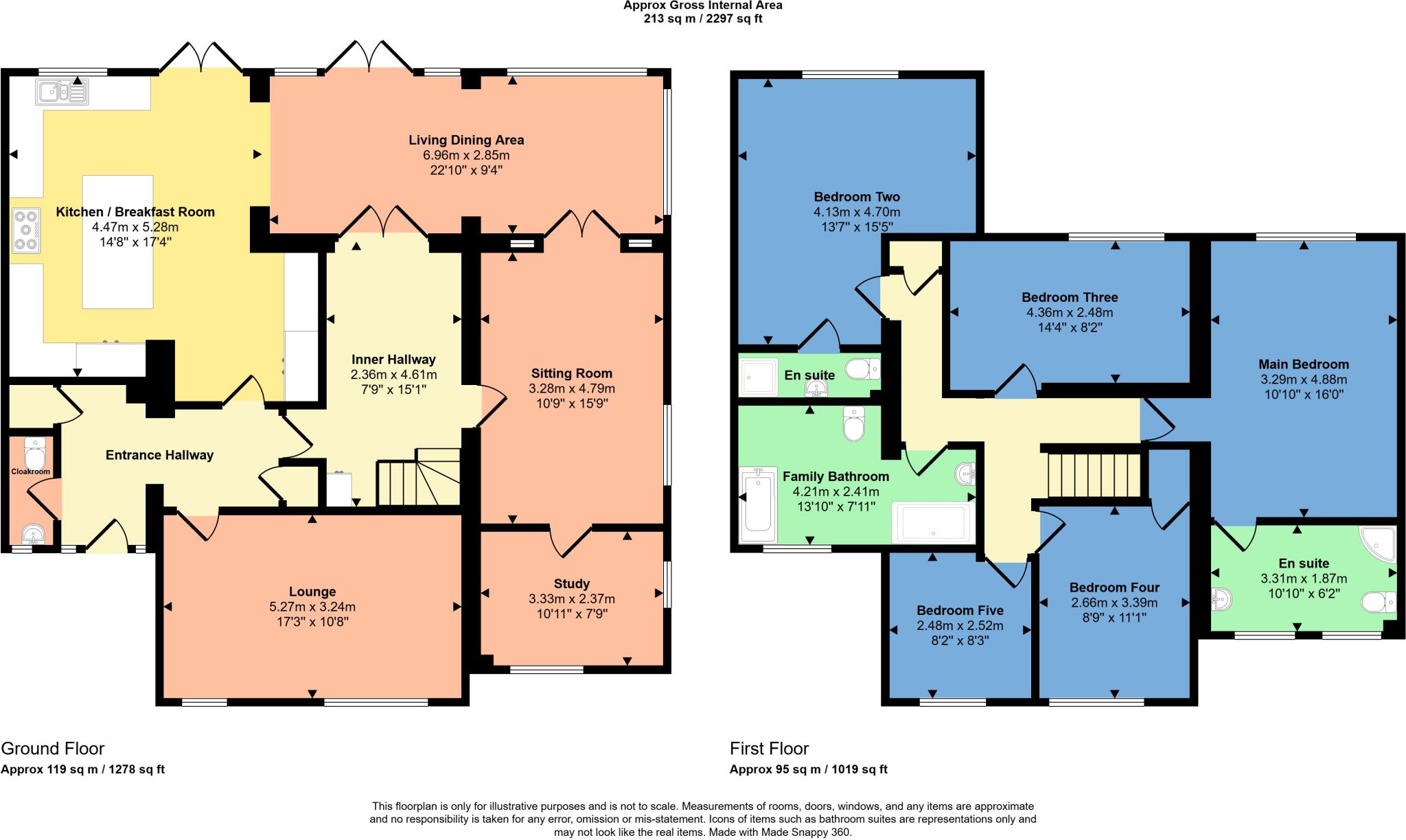 Blenheim Close, Hinckley floorplan