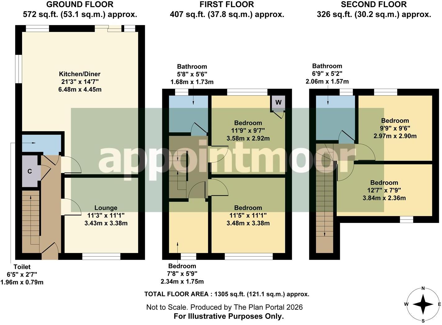Carlingford Drive, Westcliff-On-Sea floorplan