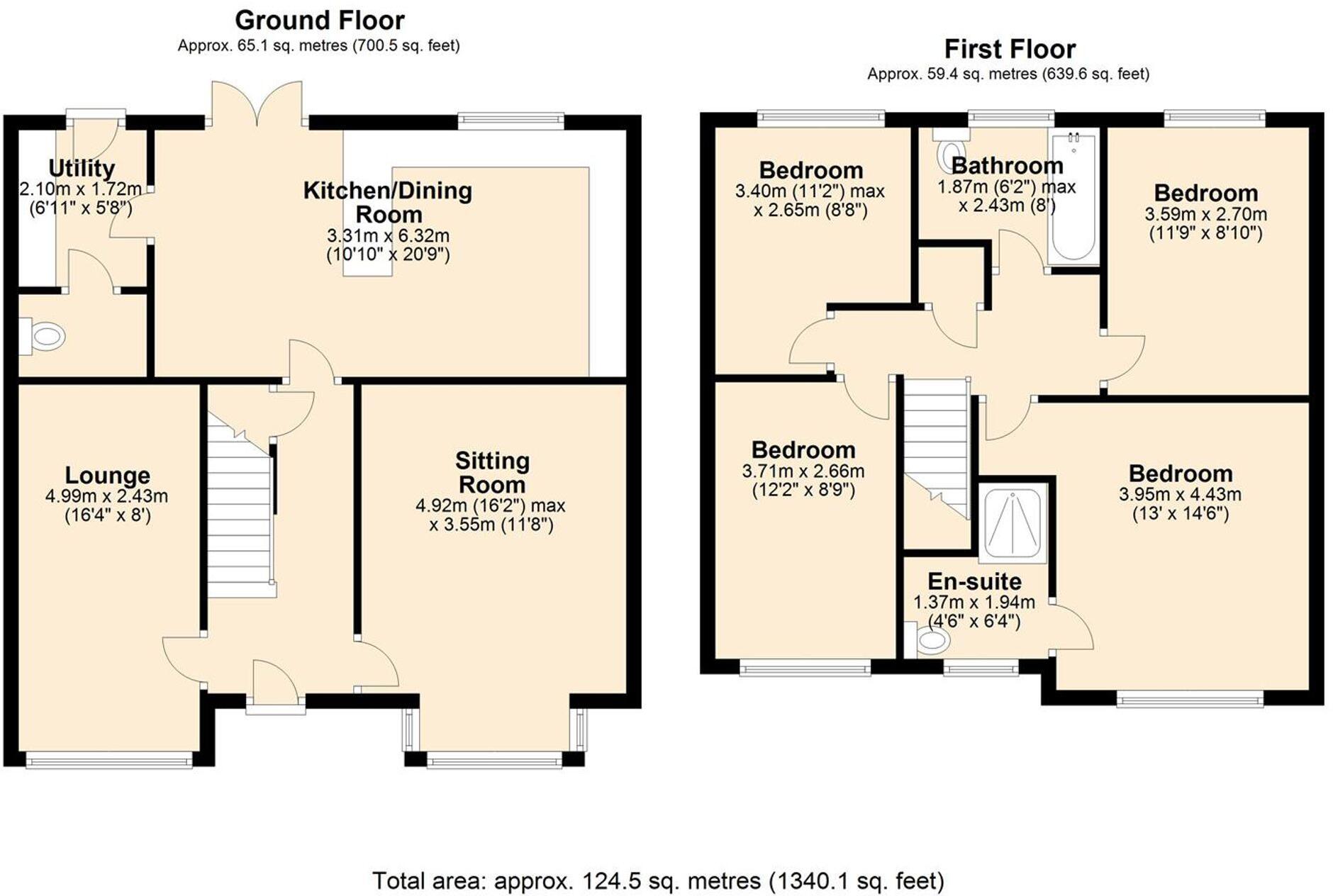 Bee Fold Lane, Atherton, M46 floorplan