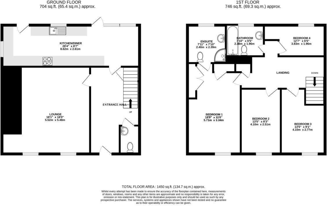 Cedar Close, Taunton floorplan