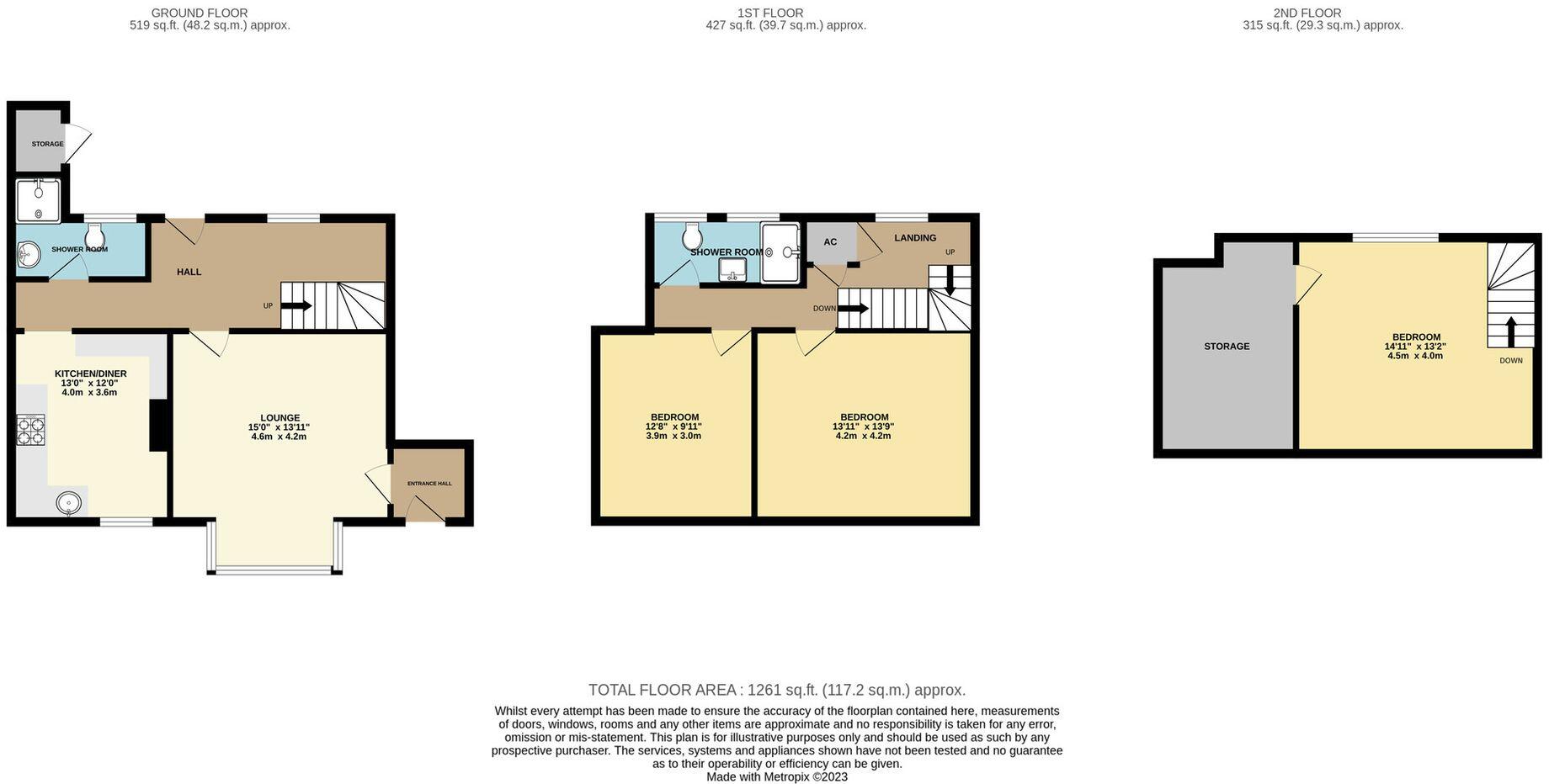 The Green, Hallow, WR2 floorplan