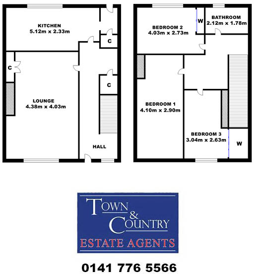 48, Glenburn Avenue, Moodiesburn, G69 0BU floorplan