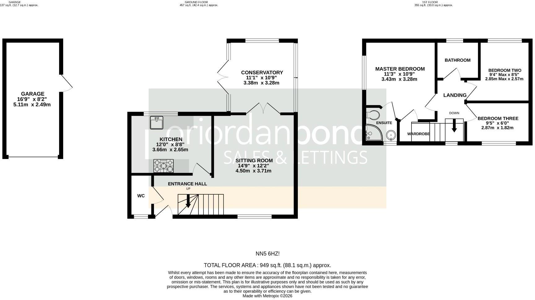 Weggs Farm Road, Duston, Northampton NN5 floorplan
