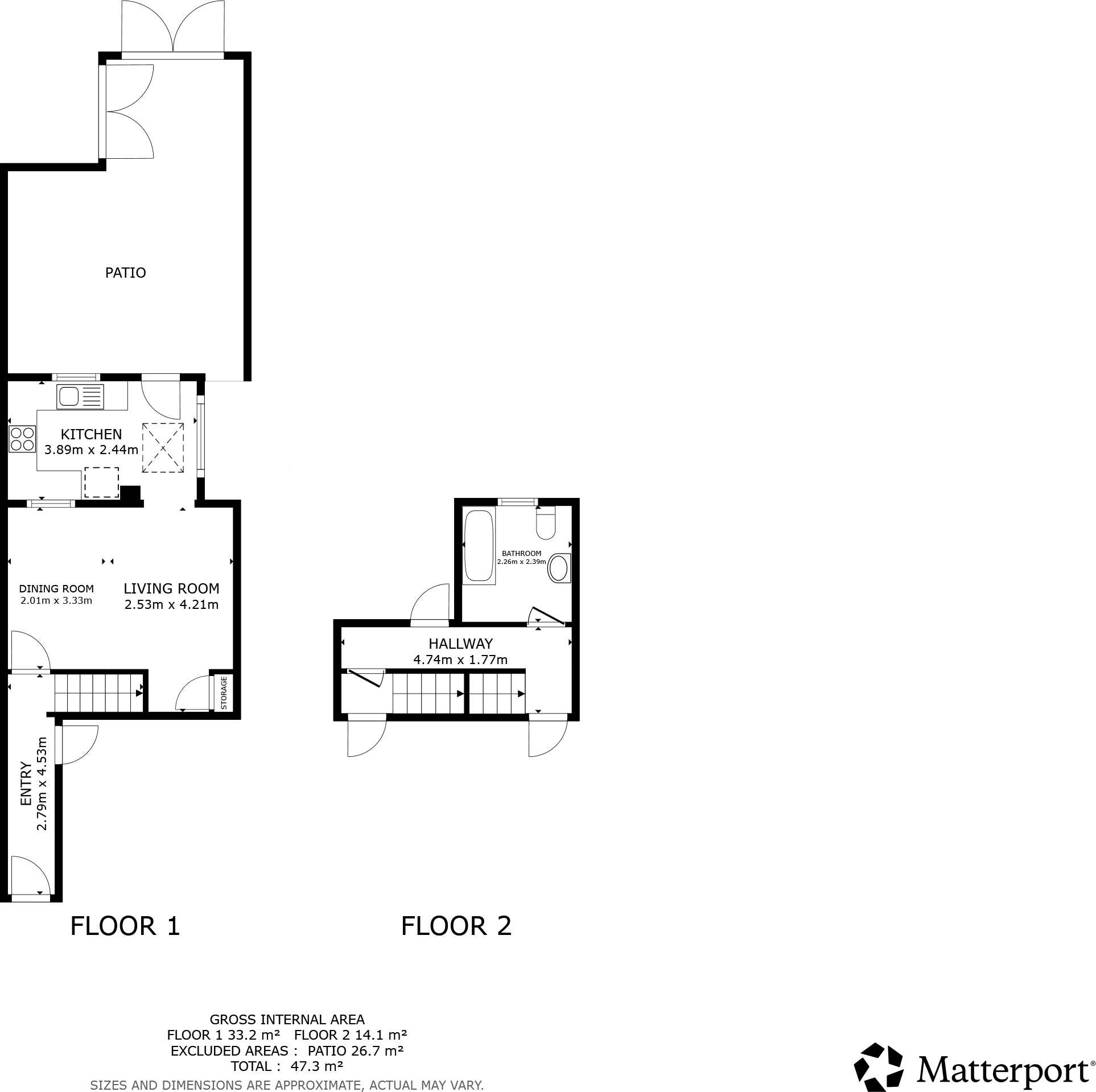 Bury Road, Bolton, BL2 floorplan