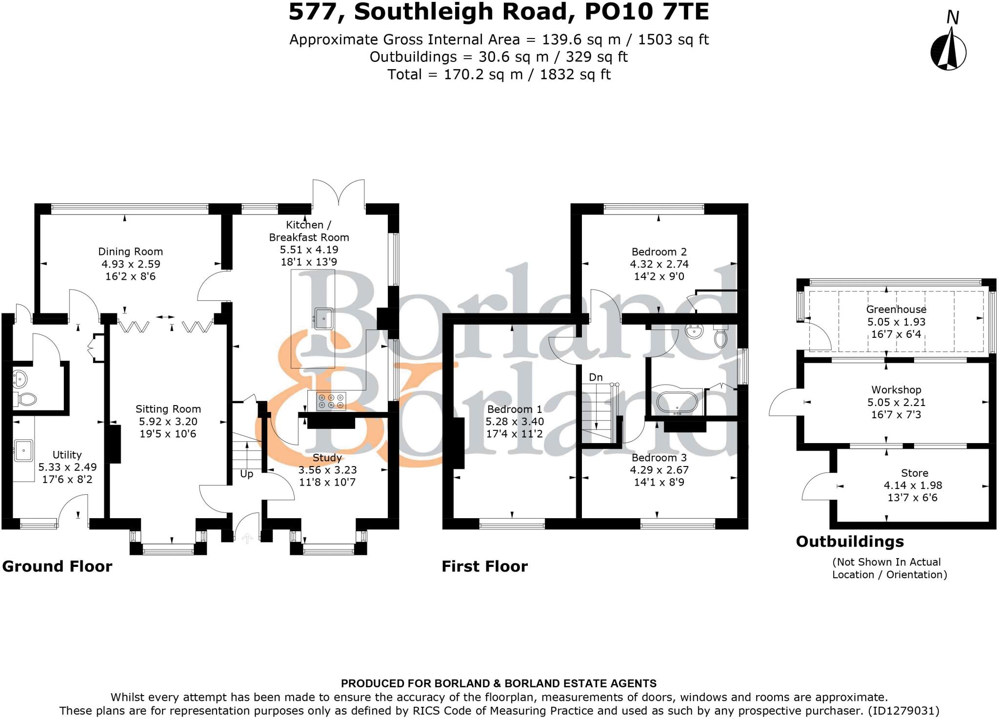 Southleigh Road, Emsworth floorplan