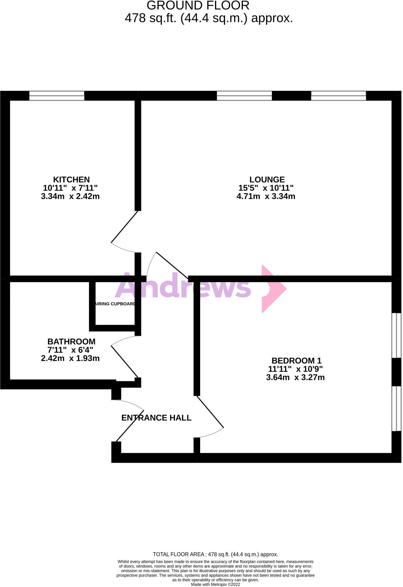 Barnwood Road, Gloucester, Gloucestershire, GL4 floorplan