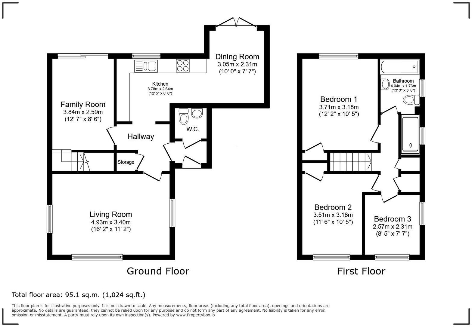 Brushwood Road, Horsham floorplan