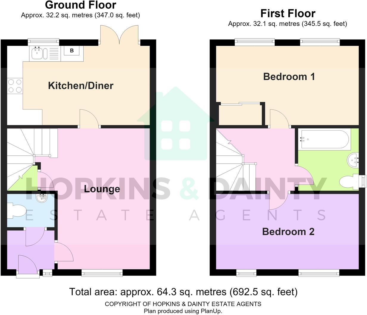 Rowan Drive, Branston, Burton-On-Trent floorplan
