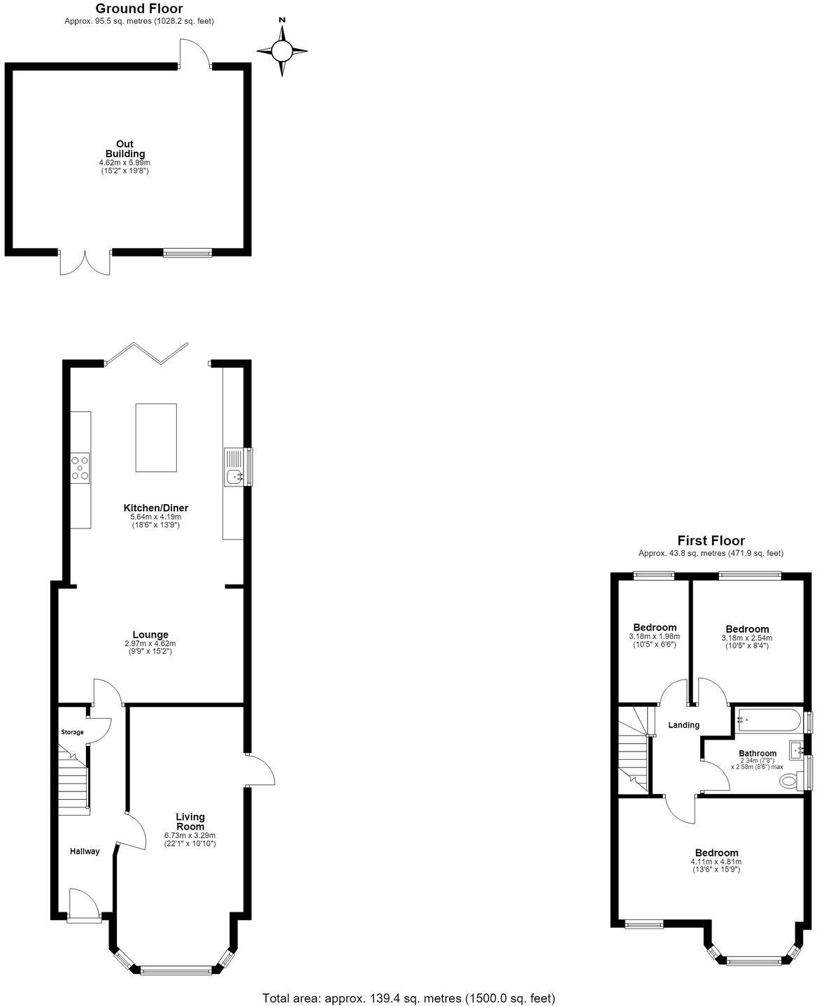 Stradbroke Grove, Clayhall, IG5 floorplan