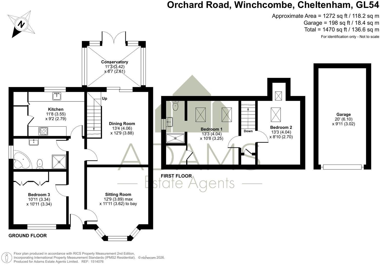 Orchard Road, Winchcombe, Cheltenham floorplan