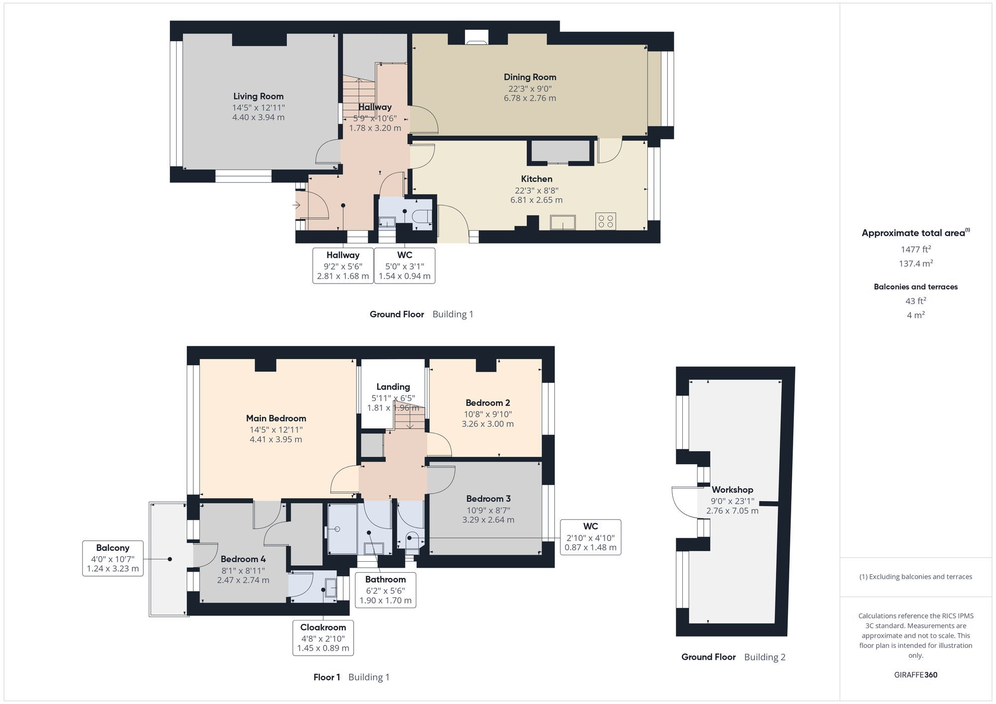 Castle Road, Southsea, PO5 floorplan