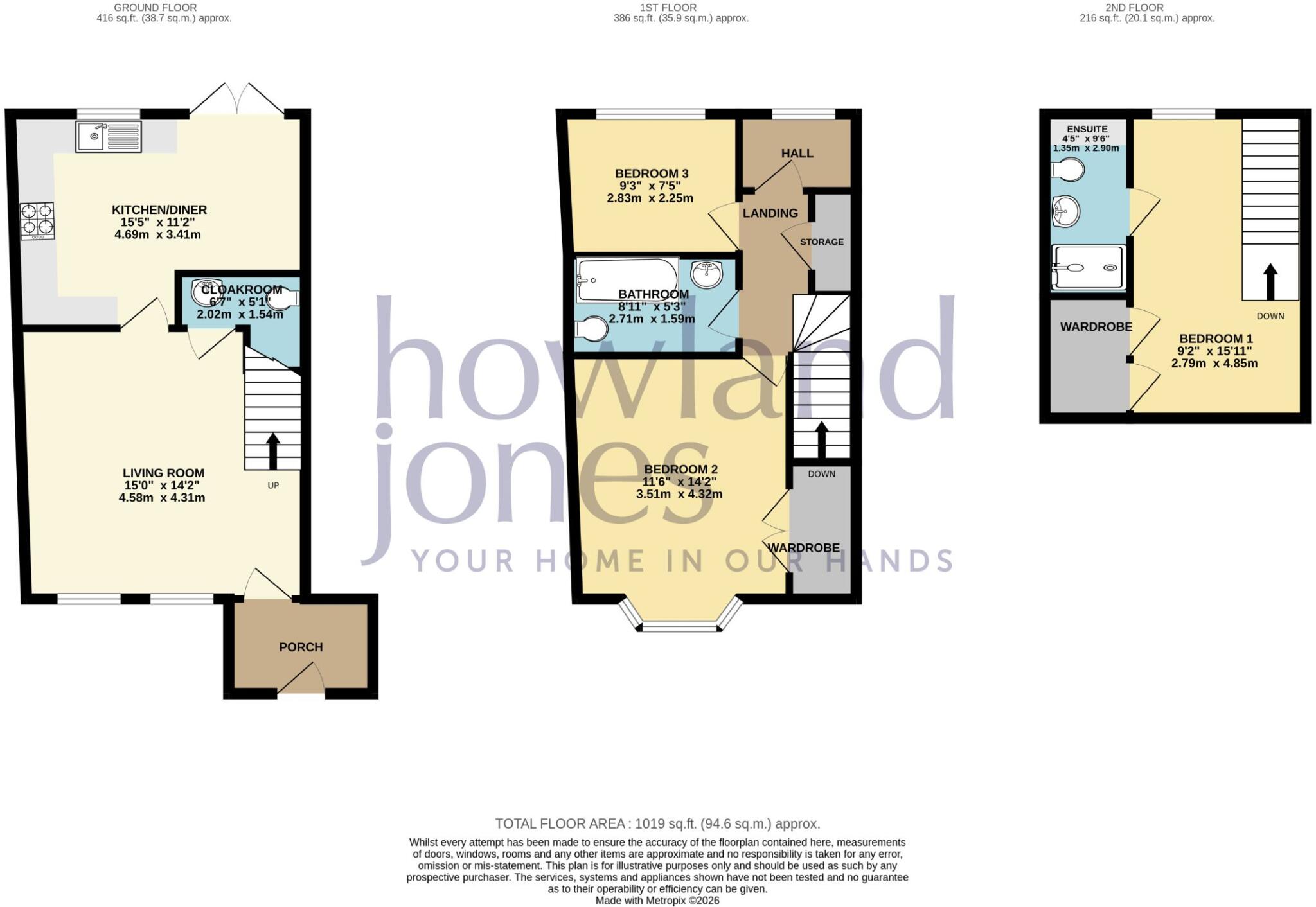 High Street, Measham floorplan