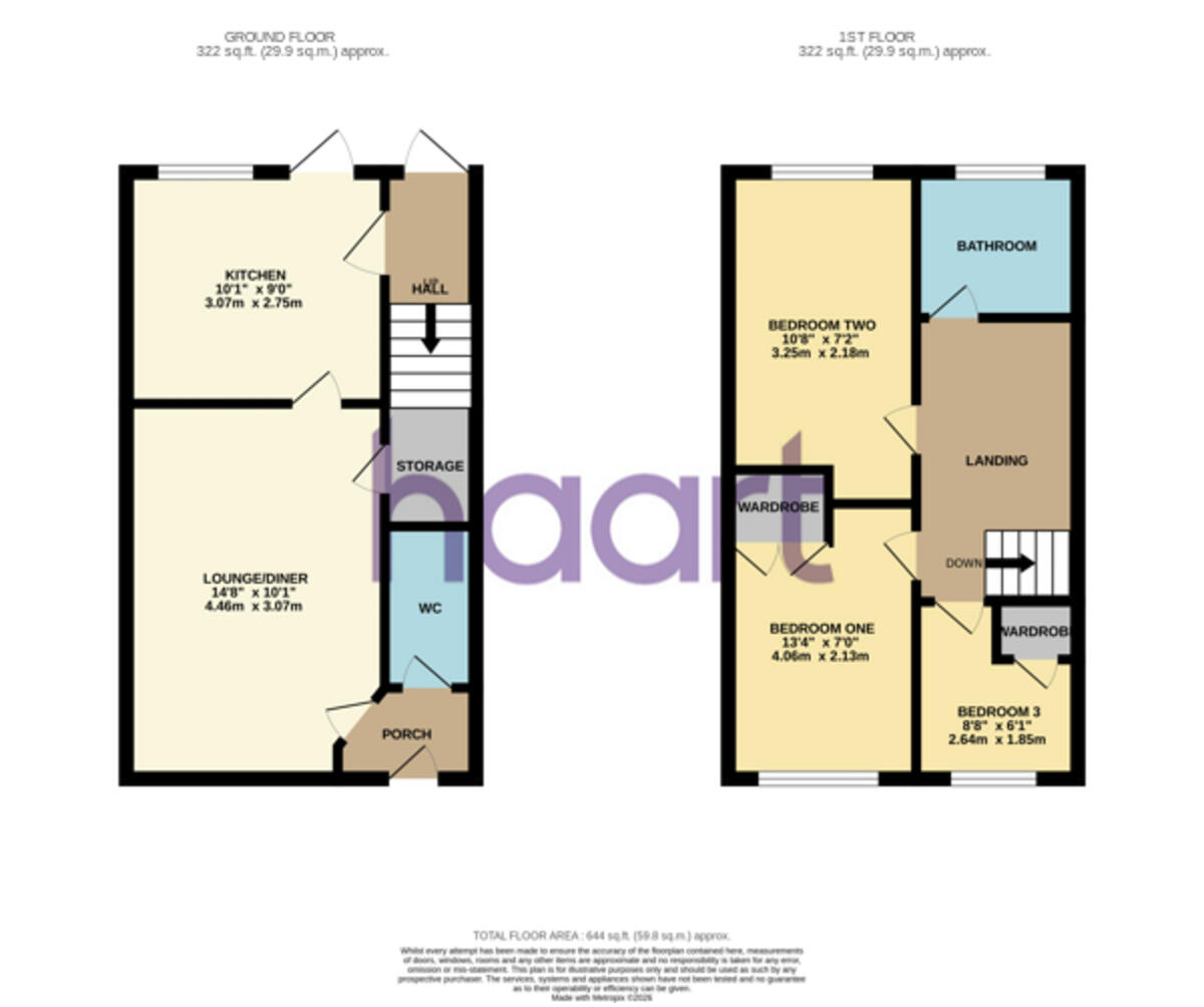 Nimrod Drive, Hatfield floorplan