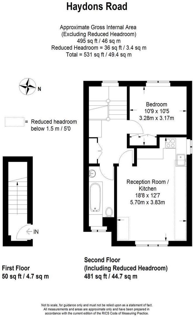 Haydons Road, Wimbledon, London floorplan